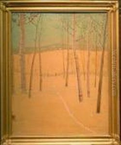 Birches In The Snow