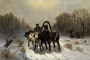 Troika by Nikolai Egorovich Sverchkov