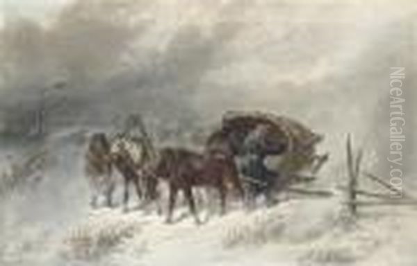 A Troika In A Blizzard - view 1