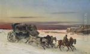 Runaway Carriage by Nikolai Egorovich Sverchkov