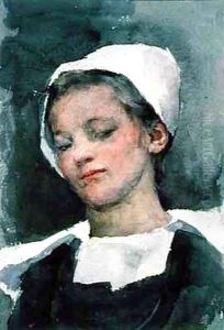 Louise a Breton Girl by Elizabeth Stanhope Forbes