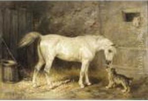 Stable Friends by Nikolai Egorovich Sverchkov