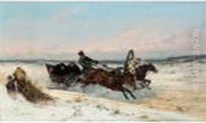 Racing Troika by Nikolai Egorovich Sverchkov
