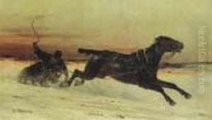 Rushing Home by Nikolai Egorovich Sverchkov