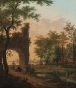 A Wooded River Landscape
