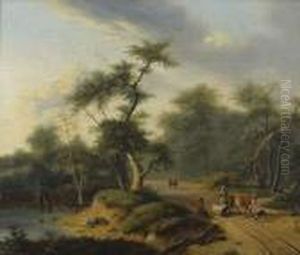 Conversation Au Bord Du Chemin