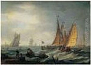 Marine Aux Abords D'une Ville Hollandaise