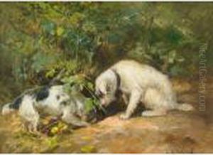 Terriers On The Hunt by Cuthbert Edmund Swan