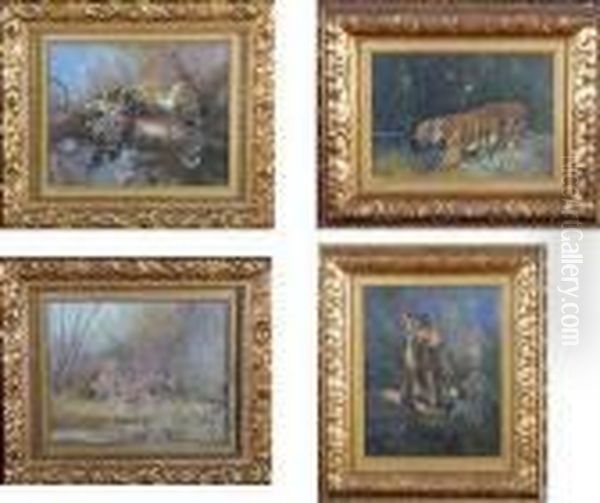 Studies Of Tigers And Leopards - view 1