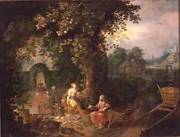Vertumnus and Pomona - view 1