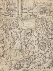 The Arch At The Philistines (1 Samuel 4-6) by Jan Swart Van Groningen