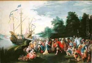 The Disembarkation of Cleopatra