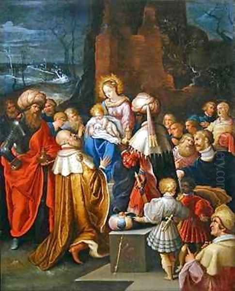 The Adoration of the Three Kings - view 1