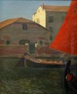 Det Roda Seglet - Chioggia by Pelle Swedlund