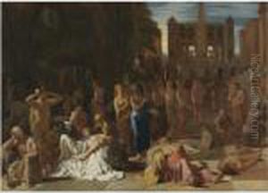 Plague In An Ancient City by Michiel Sweerts