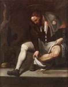 Saint Roch by Michiel Sweerts