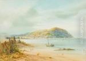 Coastal Landscape, Thought To Beminehead by Walter Henry Sweet