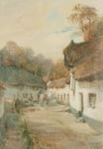 A Cotswold Village by Walter Henry Sweet