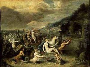 The Triumph of Amphitrite by Frans the younger Francken