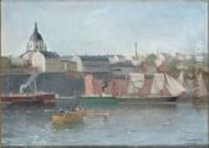 Vy Over Soder Och Katarina Kyrka Vy Over Soder Och Katarina Kyrka