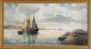 Marint Motiv, Signerad C F Svensson Marint Motiv, Signerad C F Svensson