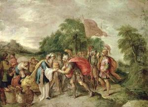 The Meeting of Abraham and Melchizedek by Frans the younger Francken