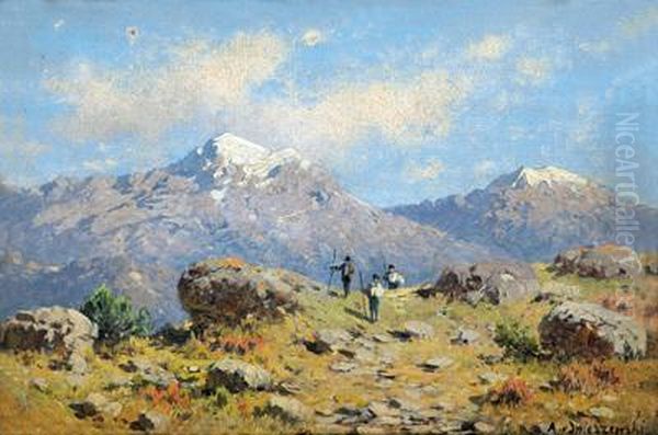 Wanderer Auf Derhochalm - view 1