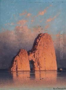 Faraglioni Near Capri by Aleksander Swieszewski