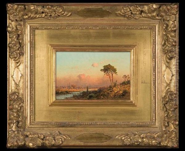 Landscape With Tall Pines - view 1