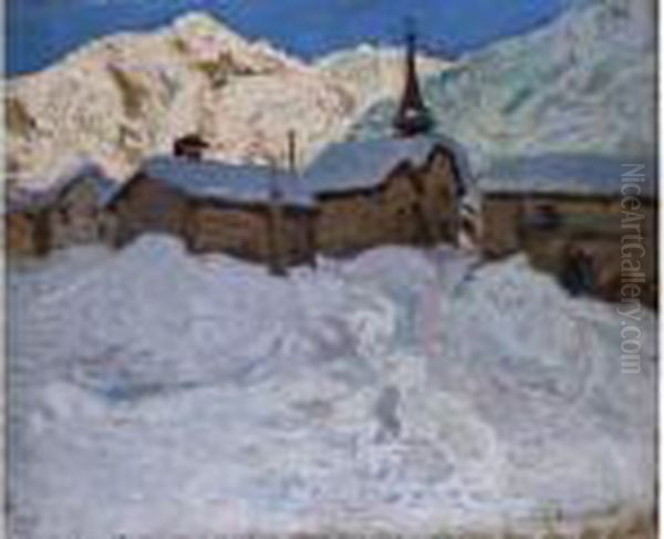 Dorf Im Schnee - view 1
