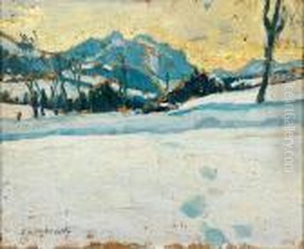 Paysage Enneige - view 1