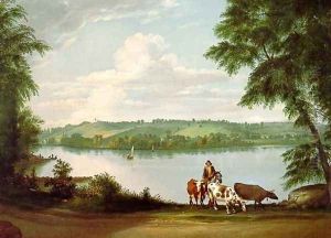 View Near Springfield, Massachusetts by Alvan Fisher