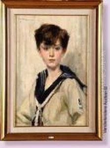 Portrait De Paul Hanrez A L'age De 10 Ans