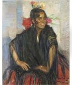 Une Danceuse De Flamenco by Philippe Swyncop