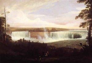 View of Niagara Falls (no.2) by Alvan Fisher