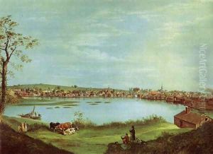 Providence from Across the Cove by Alvan Fisher
