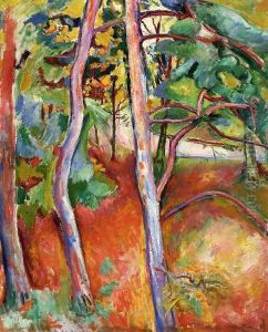 Trees, Autumn by Emile-Othon Friesz