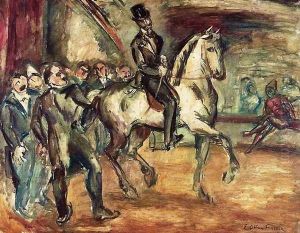 The Training School of the Cirque Madrano by Emile-Othon Friesz