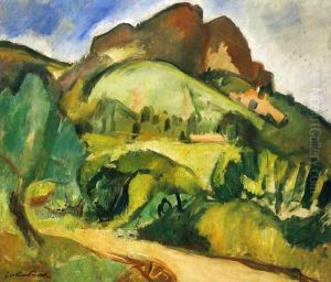 Sainte-Victoire Mountain by Emile-Othon Friesz