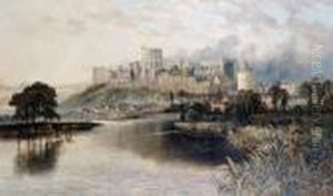 Windsor Castle From The River by John Syer