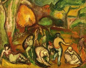 Figures in a Landscape by Emile-Othon Friesz