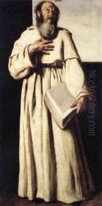 The Anchorite c. 1650 by Aniello Falcone