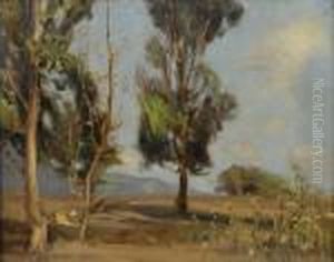Trees In Landscape by George Gardner Symons