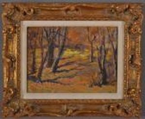 Autumn Woodland by George Gardner Symons