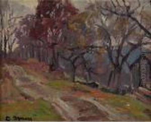 Autumn Landscape by George Gardner Symons
