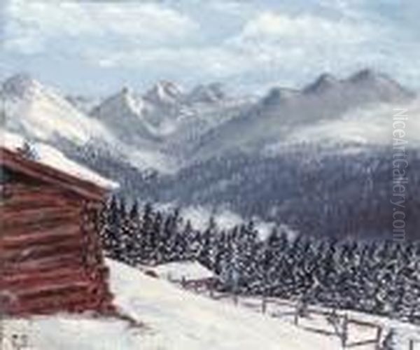 Winter Landscape, The Berkshires - view 1