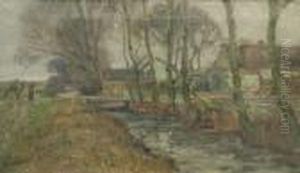 Farm In Autumn by George Gardner Symons