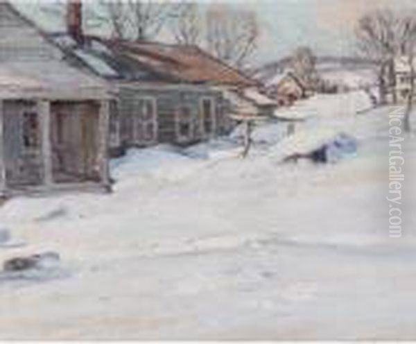 From The Artist's House In Winter - view 1