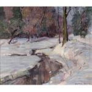Stream In Winter by George Gardner Symons