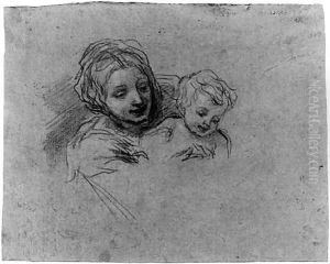 The Madonna and Child by Baldassarre Franceschini